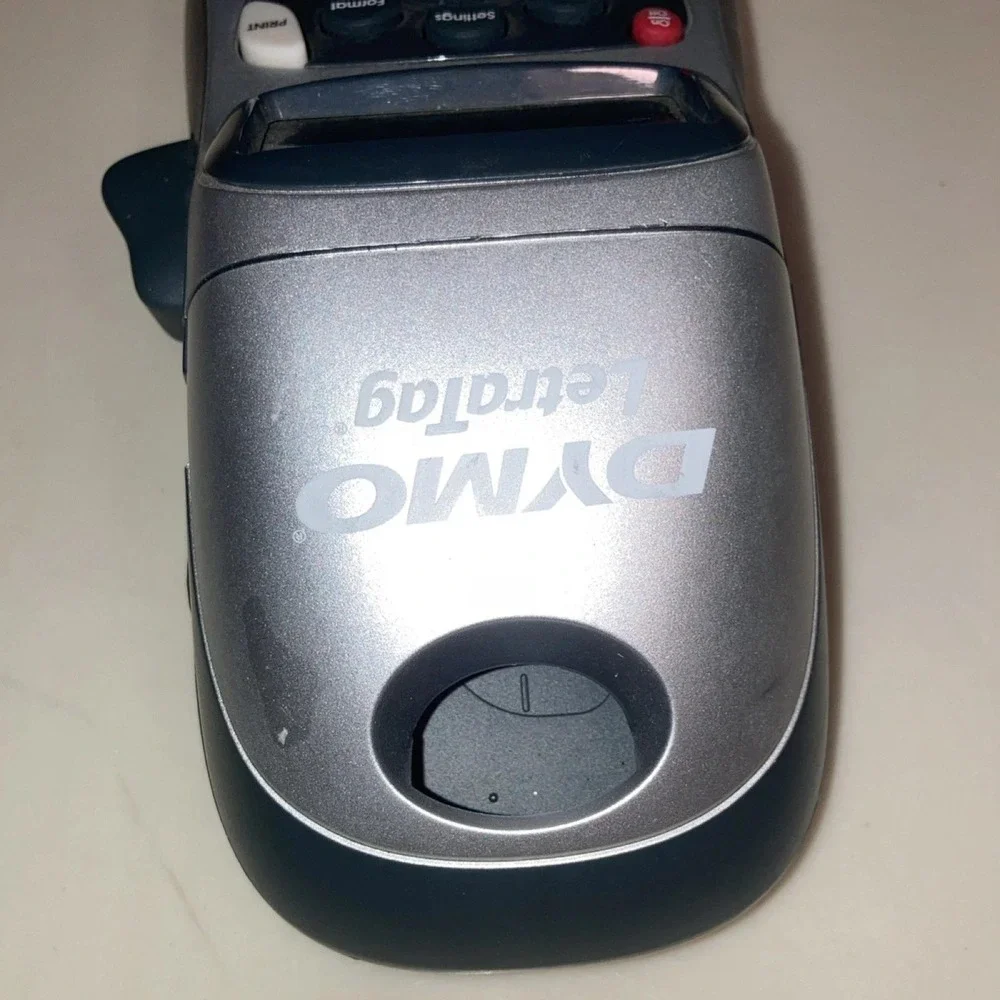 Dymo LetraTag LT-100H Handheld Label Maker Silver Gray Portable Thermal Printer